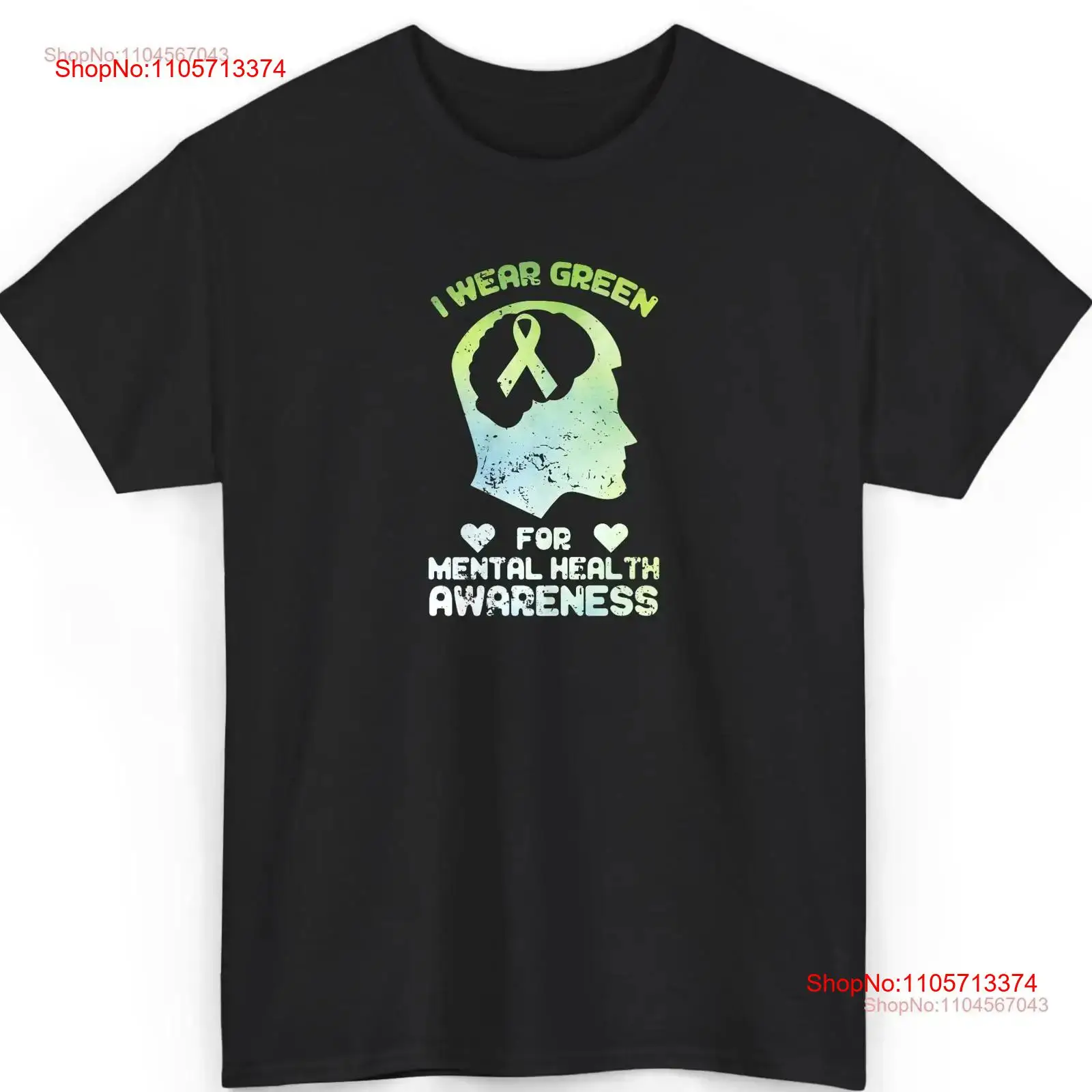 Health Wellness Mental Health - Camiseta de Conscientização sobre Saúde Mental: