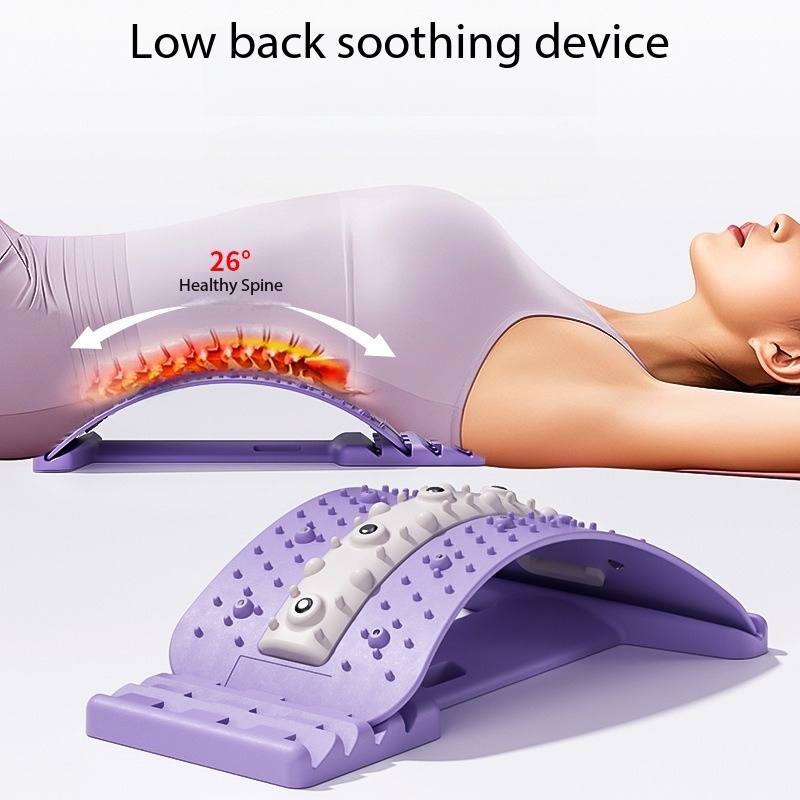 Back Stretcher Lumbar - Esticador de Costas, Suporte Lombar, Massageador,