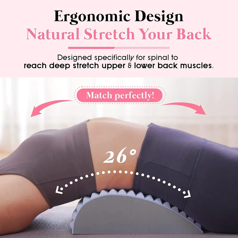 Back Stretcher Lumbar - Almofada Esticadora para Alívio da Dor