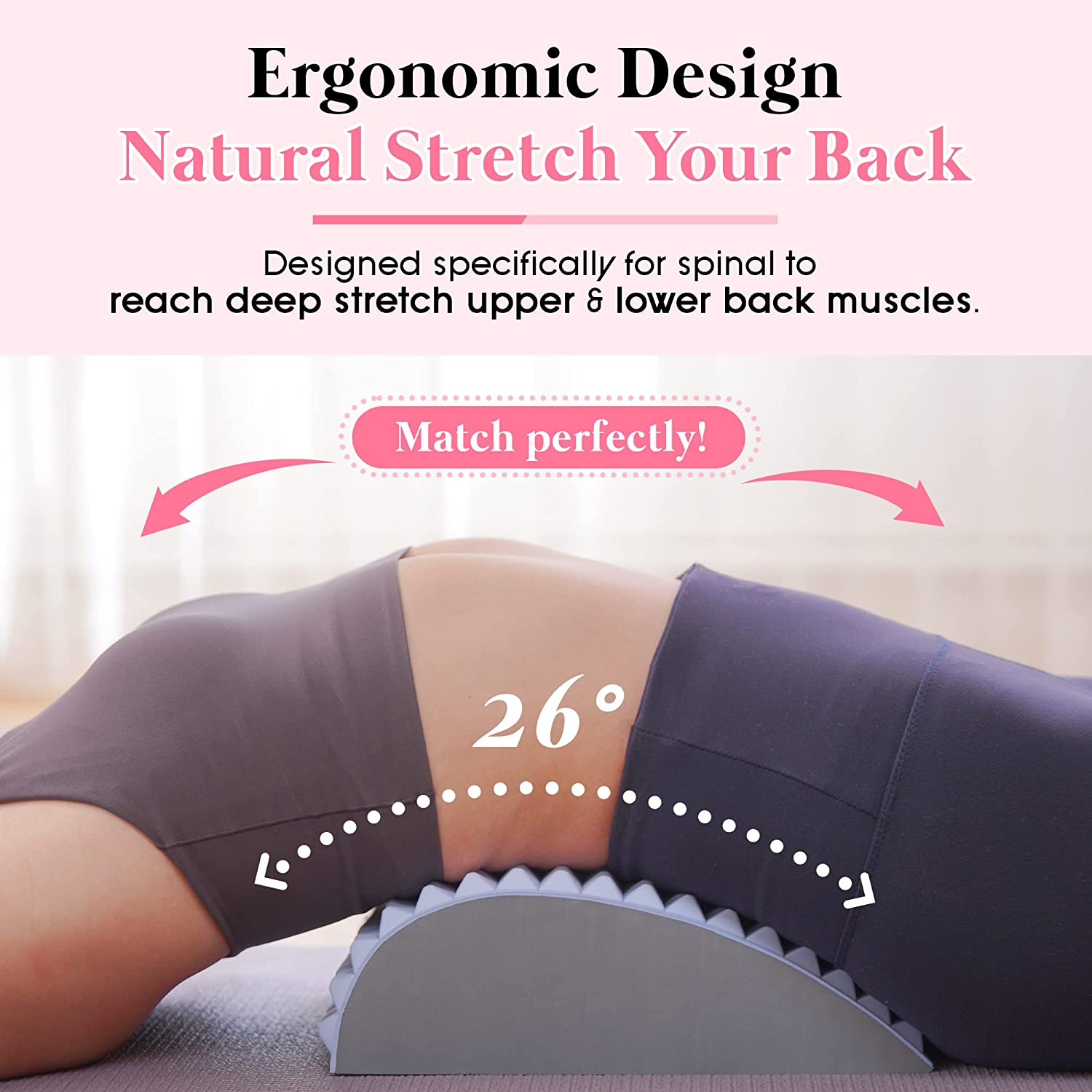 Back Stretcher Lumbar - Maca de tratamento para alívio da