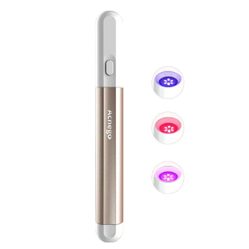 Caneta de Terapia de Luz LED P - Acne Light Therapy Pen avaliação e preço