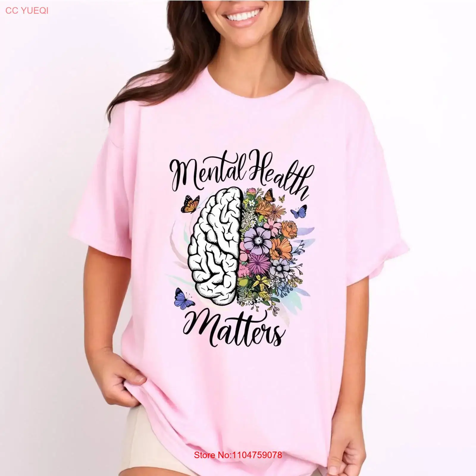 Camiseta Vintage Lavada: Saúde - Health Wellness Mental Health avaliação e preço